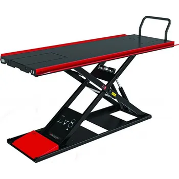 zvedák Motocyklový zvedák LV8 NANO 400 IN-GROUND VERSION EN400GEF s elektrohydraulickou jednotkou (černý)