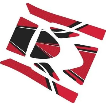 Ochranné nálepky na "brýle" PUIG RADIKAL 6955R červená