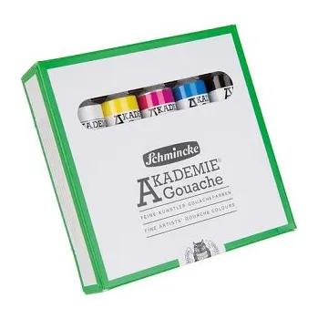 Speciální výtvarná barva Sada kvašových barev Schmincke Akademie 5x20ml (Sada kvašových barev Schmincke Akademie 5x20ml)