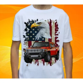 Pánské tričko tričko Hummer H3T Alpha 140 (triko s osobním autem)