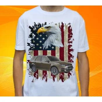 Pánské tričko tričko Ford Territory 122 (triko s osobním autem)