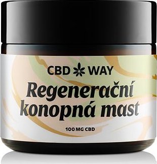 CBD WAY Regenerační Konopná Mast