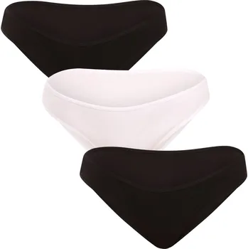 Kalhotky 3PACK dámské kalhotky Nedeto vícebarevné (3NK003) XXL Možnost vrácení zboží ZDARMA do 120 dnů!