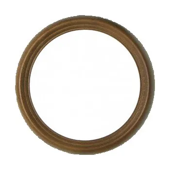 Rám na obraz Kulatý rám hnědý 13,5cm (Kulatý rám hnědý 13,5cm)