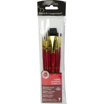 Umělecký štětec Royal And Langnickel Sada štětců Royal & Langnickel Camel Value Pack