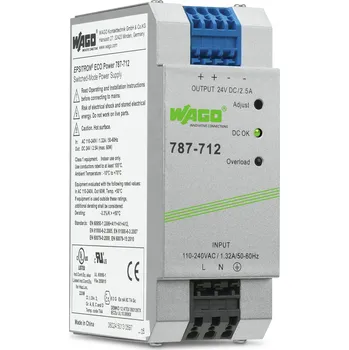 Elektroinstalační materiál Zdroj WAGO 787-712 24VDC/2,5A 4mm2 787-712