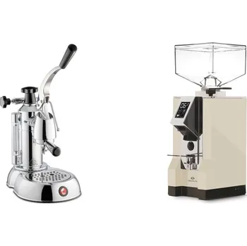 Kávovar La Pavoni Stradivari Lusso + Eureka Mignon Specialita, CR cream