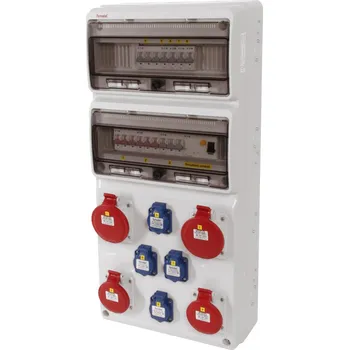 modulární přístroj a rozvaděč FAMATEL Skříň ZSF40202000.1 /3977 IP44 zásuvková V682