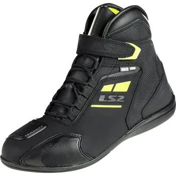 Moto obuv LS2 GARRA MAN BOOTS WP BLACK H-V YELLOW 47