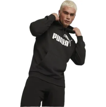 Pánské oblečení Puma bluza ESS+ 2 Col Big Logo Hoodie TR PUMA 586765 61 L Velikost: XL