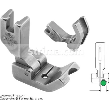 Příslušenství k šicímu stroji Texi Kloubová patka pro všívání kedru pro šicí stroje, pravá 6.4mm P69RH1/4