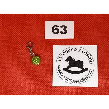 HandMade by VeJa Přívěšek s karabinkou č.63