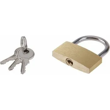 Cestovní polštářek Visací mosazný zámek Velikost: 25mm Visací zámek mosaz