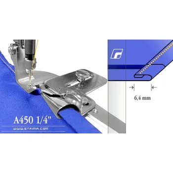 Texi Zakladač s podvinutím pro šicí stroje A450 1/4