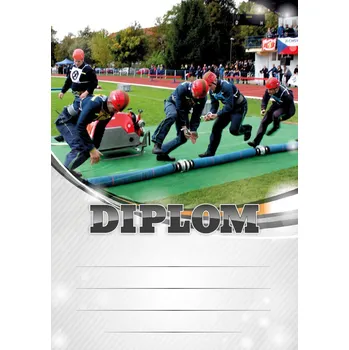 Hasičský diplom A5