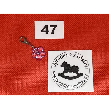 HandMade by VeJa Přívěšek s karabinkou č.47
