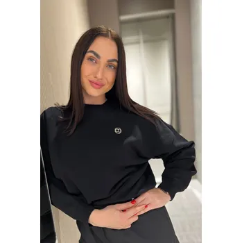 Dámská mikina Dámská mikina TWINSET 241TP2673 černá Velikost: XL