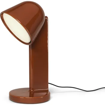 Lampička Flos F1634035 Céramique Down, červená keramická lampa se stmívačem, 1x8W E27, výška 48,9cm