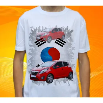 Pánské tričko tričko Daewoo Matiz 134 (tričko s osobním autem )