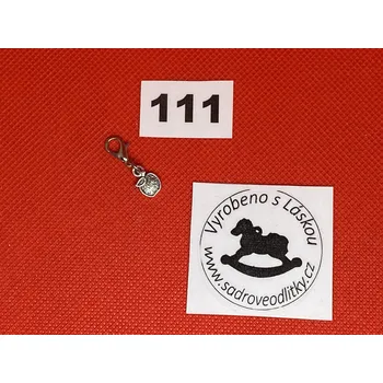 HandMade by VeJa Přívěšek s karabinkou č.111