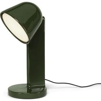 Lampička Flos F1634039 Céramique Down, zelená keramická lampa se stmívačem, 1x8W E27, výška 48,9cm