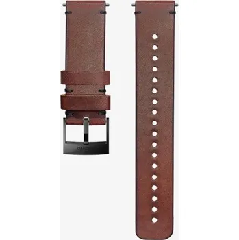 Řemínek na hodinky Kožený řemínek Suunto 9 Brown