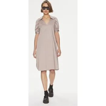 Dámské šaty Boss Každodenní šaty Depera1 50515778 Béžová Regular Fit 40