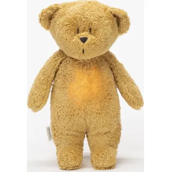 Hračka pro nejmenší MOONIE usínáček Medvěd Organic Honey Natur