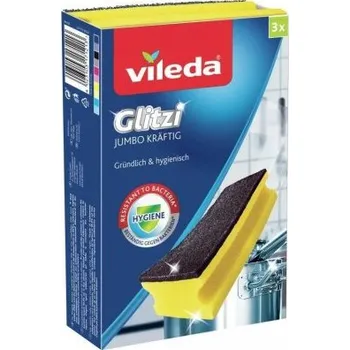 Houbička Vileda Glitzi XL Jumbo Houba na nádobí 3ks AKCE!