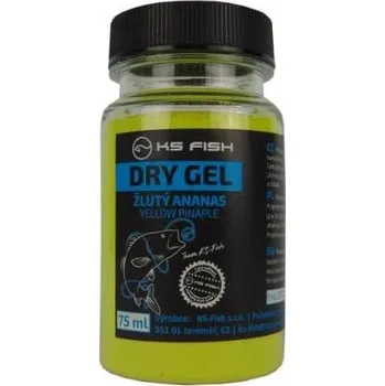 Návnadová surovina KS Fish dry gel 75ml ananas