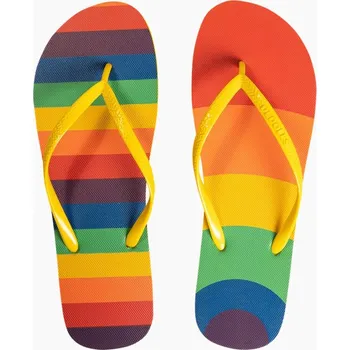 Pánská obuv Veselé žabky Dedoles Pruhy duhy (D-U-SCL-F-FF-C-919) 37 Možnost vrácení zboží ZDARMA do 120 dnů!