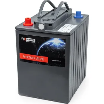 Trakční baterie fg-FORTE 3GEL175 Gelový trakční blok, 6V, 175Ah C5, 200Ah C20, 275 x 190 x 242 mm (Trakční blok)