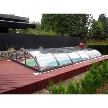 Zahradní altán Zastřešení Alukov 6,42 x 3,25 m Azure Compact Flat LL