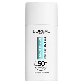 L'Oréal Bright Reveal Dark Spot UV Fluid denní krém proti tmavým skvrnám SPF50+ 50 ml