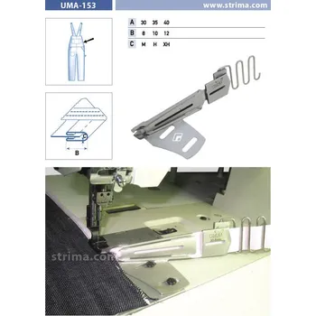 Texi Lemovač pro dvojjehlové šicí stroje UMA-153 35/10 M