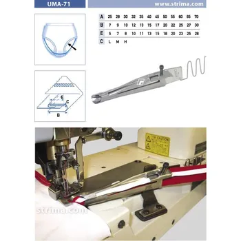 Texi Lemovač jednostranný pro šicí stroje UMA-71 40/15/13 M
