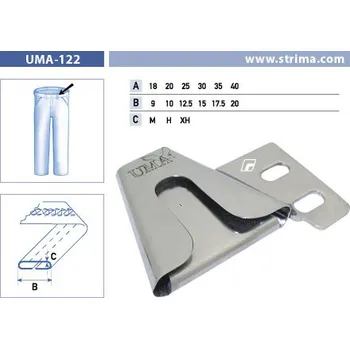 Texi Zakladač poutek pro šicí stroje UMA-122 35/17,5 M