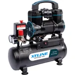 XTLINE Kompresor bezolejový 900 W, 6 l