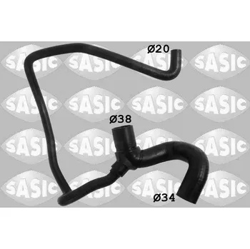 Auto-moto Hadice chladiče SASIC 3406258