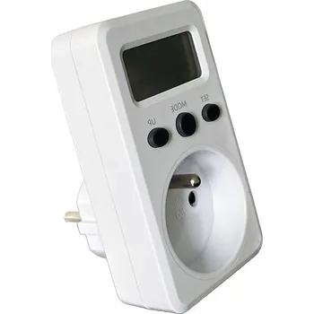 Tracon TVOD01F Elektroměr do zásuvky s LCD displejem (Tracon TVOD01F)