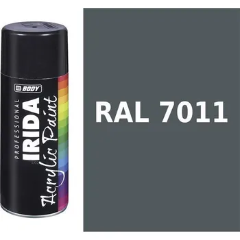 Barva ve spreji BODY IRIDA akrylátový sprej RAL 7011 400ml