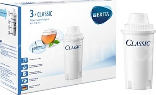 Náhradní filtrační vložka BRITA Classic, 6 kusů v balení