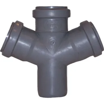 drenážní trubka Lansanit Odbočka HTDA 50/ 50/ 50/67° rovná