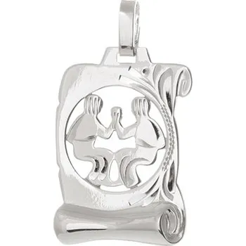 Přívěsek Stříbrný přívěšek znamení blíženci STRZ00694BLIF