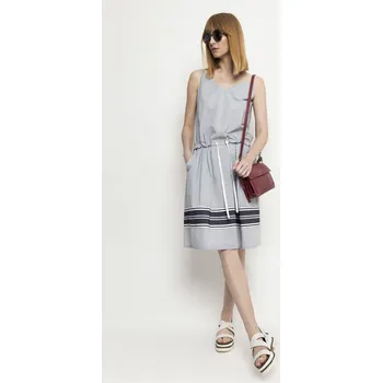 Dámské šaty Dámské šaty W-Dk-3037-9G-H9-55-1 šedé - Deni Cler Milano 38