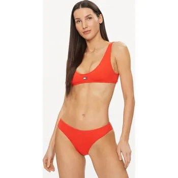 Dámské plavky Tommy Hilfiger Vrchní část bikin UW0UW05098 Červená XS