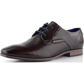 Pánské polobotky Bugatti elegantní tmavě hnědé polobotky 312-A311K-4100 - 45 | P672215