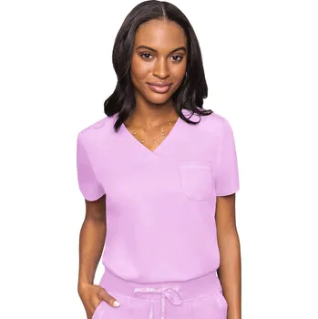 Dámská halenka Pracovní halenka Medcouture MC7448 Velikost: S, Medcouture barvy: LILA