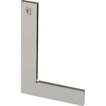 Úhloměr Úhelník přesný plochý DIN 875/0 A 150x100mm nerez Helios-Preisser