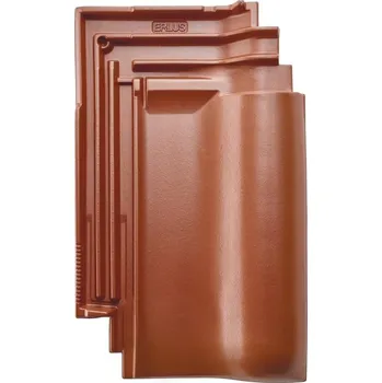 pálená krytina ERLUS E 58 RS® Taška základní 1/1 Kupferbraun - červenohnědá engoba<br/>